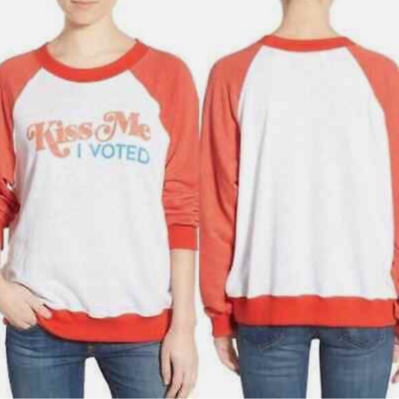 new wildfox voted vote sweatshirt - Picture 2 of 2